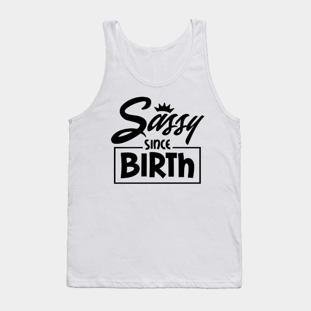 Sassy Tank Top by The Glam Factory